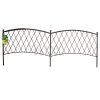 Classic metal border- Virágoskert szegély 100 cm