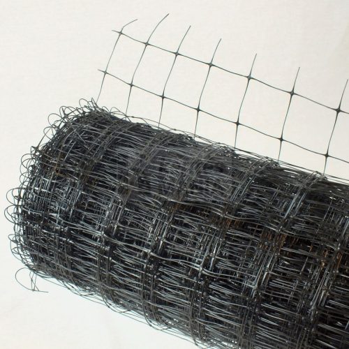 Volier - fácán háló 4,0m széles, lyukméret: 5 x 5 cm,   fekete