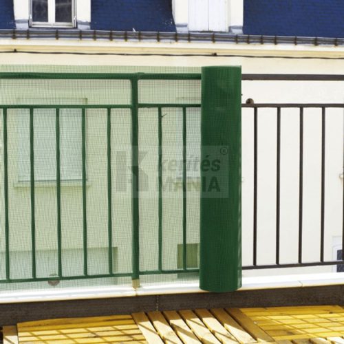 Cuadranet műanyag kertirács  ( K-50/5)  5 x 5 mm zöld  0,5 x 25 m