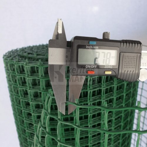 CUADRANET műanyag kertirács (K-100/20) 20 x 20 mm zöld 1 x 25 m