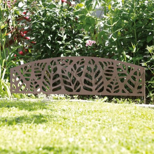 Nortene Athea Border - Fém szegély levél motívummal 100 cm