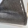 Szürke belátásgátló, árnyékoló háló kerítésre,  1 x 5 m - RECYNET PLUS