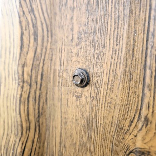 Önmetsző csavar  lemez kerítéshez 4,8 x 20mm, szürkésbarna