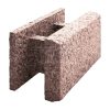 Fabeton zajvédő fal építő zsalu elem 25 cm vastag antracit