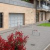 Lehajtható parkolásgátló kengyel, parkolóőr