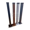 Kerítés mező oszlop 80 x 60 x 2 mm talplemez nélkül zöld