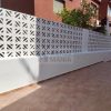 Gréta kerítés mező falazó beton elem