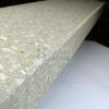 Műkő fedlap  5-7 cm vastag, vízorral 20 cm széles, szürke
