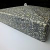 Vasalt műkő fedlap 5-7 cm vastag, vízorral 20 cm szélességig antracit