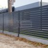 Indiana modern kerítéselem 74 cm magas, antracit