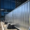Zárt mobilkerítés lemezes kitöltéssel 2000 mm x 2350 mm